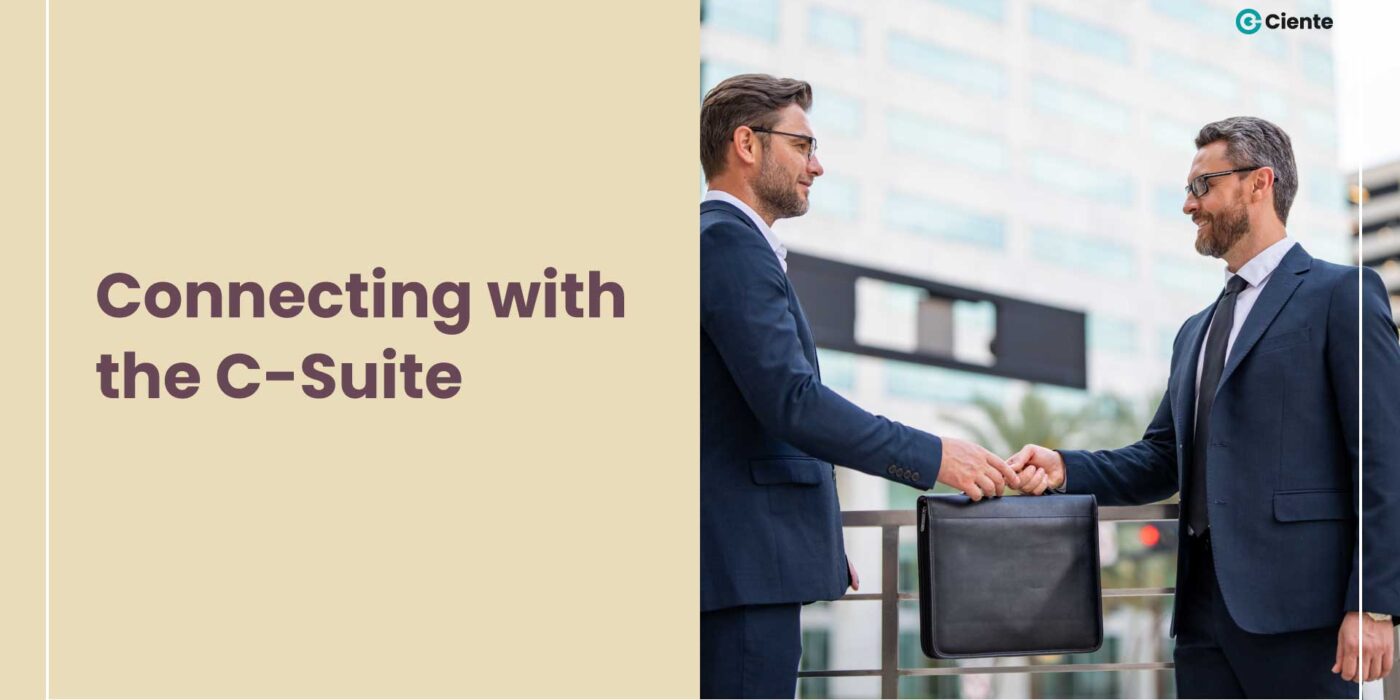 Connecting with the C-Suite