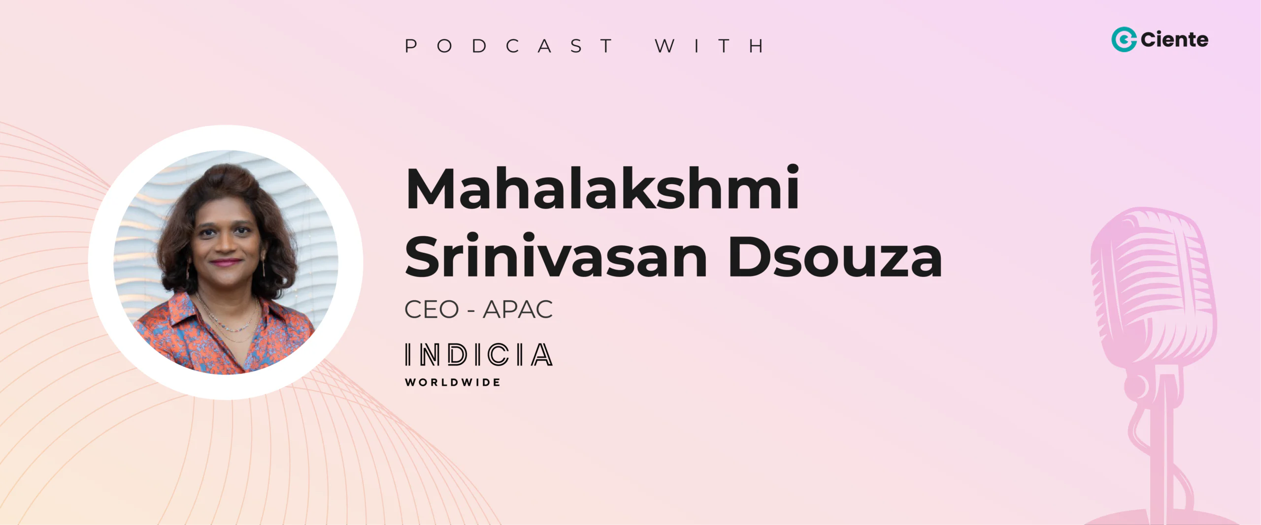 Mahalakshmi Srinivasan Dsouza Indicia Worldwide Main Website banner 1200x500 1 scaled TechTalk - Tech Podcasts with B2B Tech Experts Mahalakshmi Srinivasan Dsouza