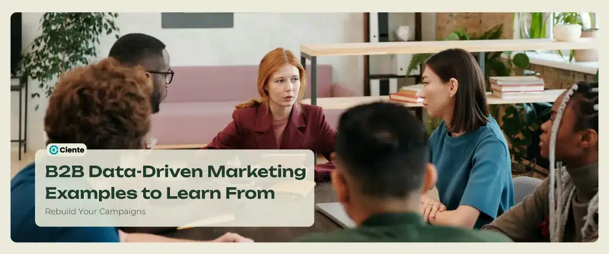 B2B Data-Driven Marketing Examples to Learn From: Rebuild Your Campaigns