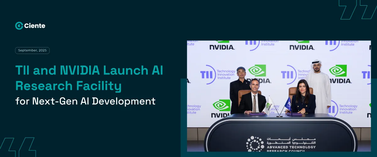 TII and NVIDIA Launch AI Research Facility for Next-Gen AI Development