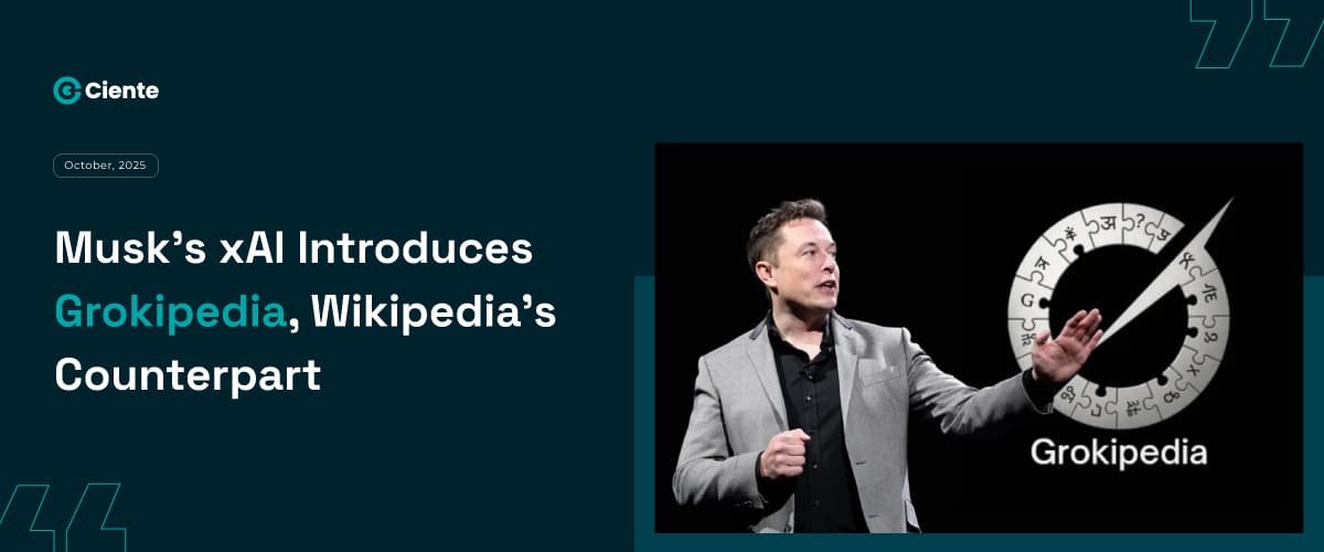Musk's xAI Introduces Grokipedia, Wikipedia's Counterpart.