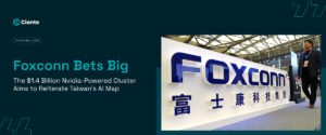 Foxconn Bets Big: The $1.4 Billion Nvidia-Powered Cluster Aims to Reiterate Taiwan's AI Map