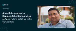 Amar Subramanya to Replace John Giannandrea as Apple Fails to Catch Up to Its Competitors
