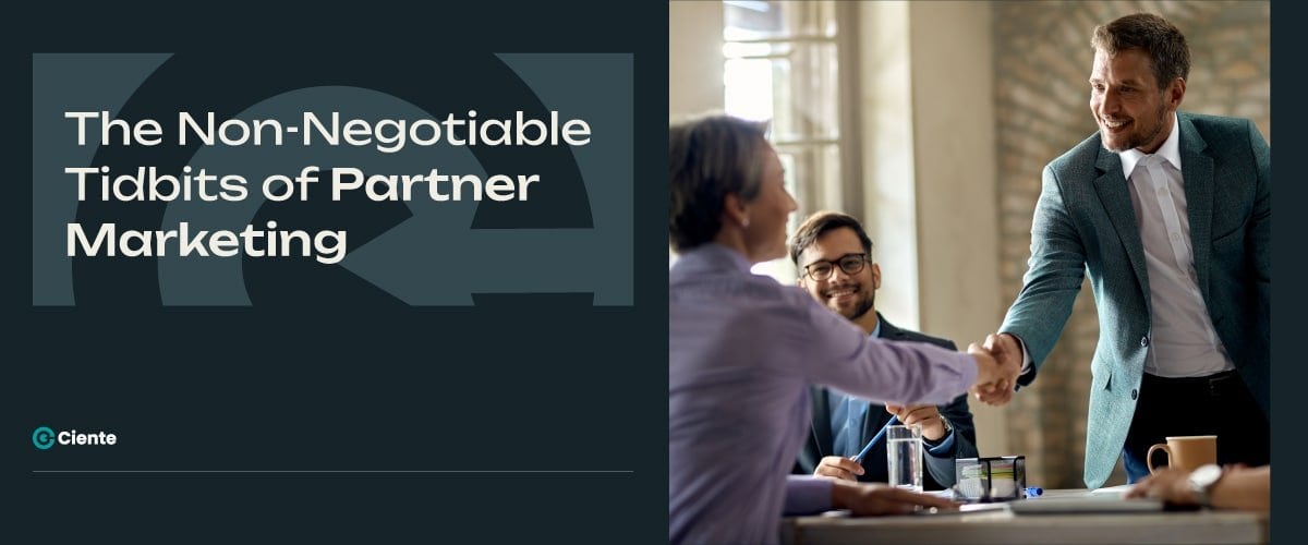 The Non Negotiable Tidbits of Partner Marketing Newsroom The Non-Negotiable Tidbits of Partner Marketing