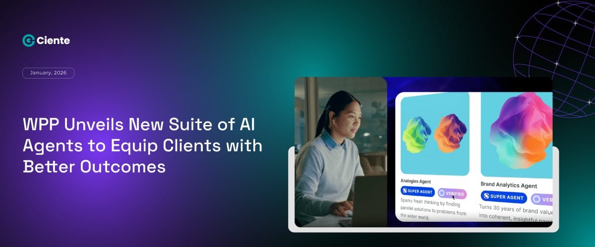 WPP Unveils New Suite of AI Agents to Equip Clients with Better Outcomes
