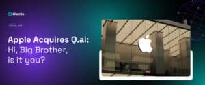 Apple Acquires q.ai: Hi, Big Brother, is it you?
