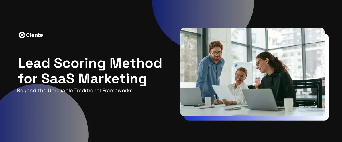 Lead Scoring Method for SaaS Marketing