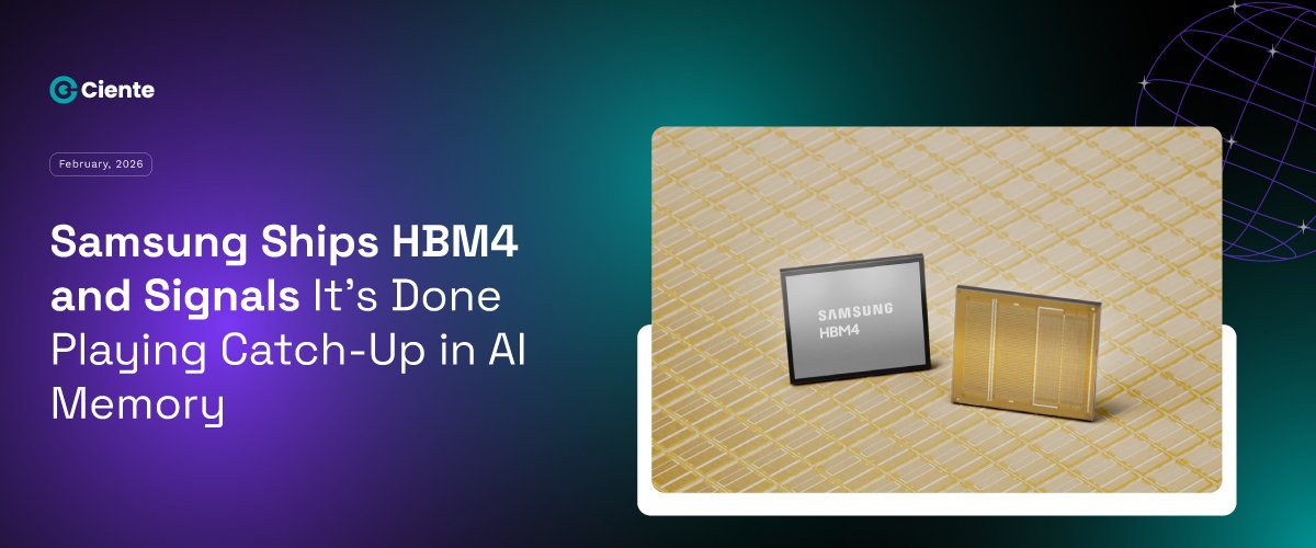 Samsung Ships HBM4 and Signals It’s Done Playing Catch-Up in AI Memory