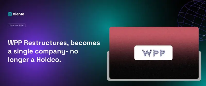 WPP Restructures becomes a single company no longer a Holdco. 1 Newsroom The Guardian describes WPP as "beleaguered." An agency besieged by the tides of the market, surrounded by problems on all its sides.