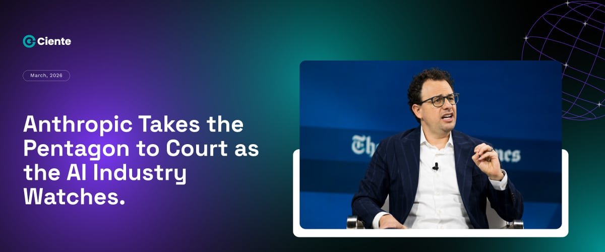 Anthropic Takes the Pentagon to Court as the AI Industry Watches.