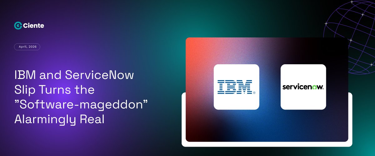 IBM and ServiceNow Slip Turns the Software mageddon Alarmingly Real Newsroom IBM