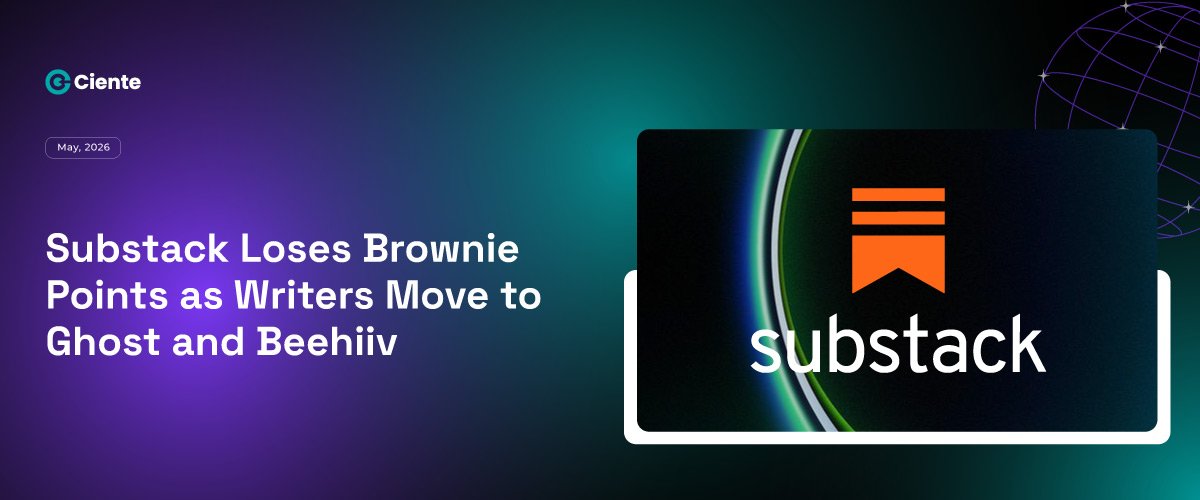 Substack Loses Brownie Points as Writers Move to Ghost and Beehiiv Newsroom Substack