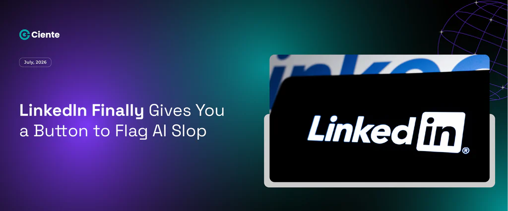 LinkedIn Finally Gives You A Button To Flag AI Slop LinkedIn Finally Gives You A Button To Flag AI Slop