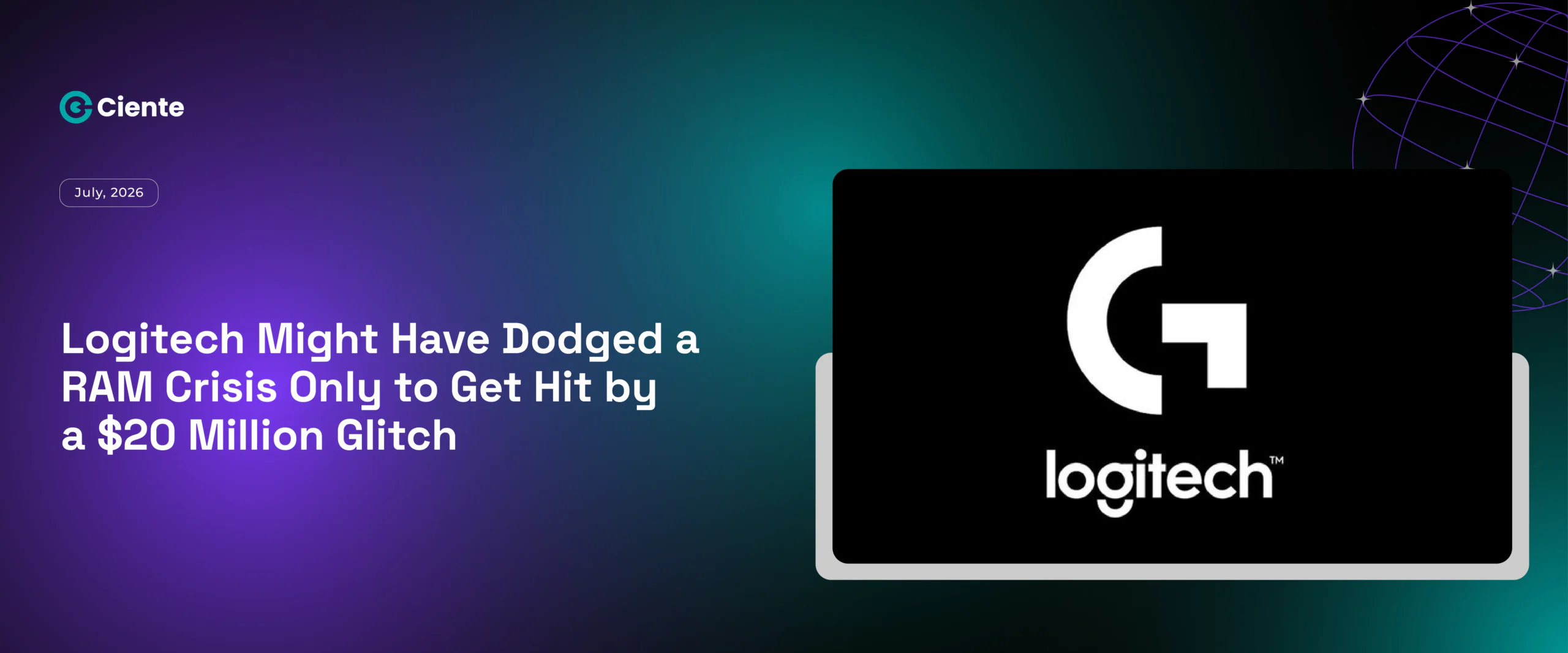Logitech Might Have Dodged a RAM Crisis Only to Get Hit by a 20 Million Glitch scaled Newsroom Logitech Might Have Dodged a RAM Crisis Only to Get Hit by a 20 Million Glitch scaled