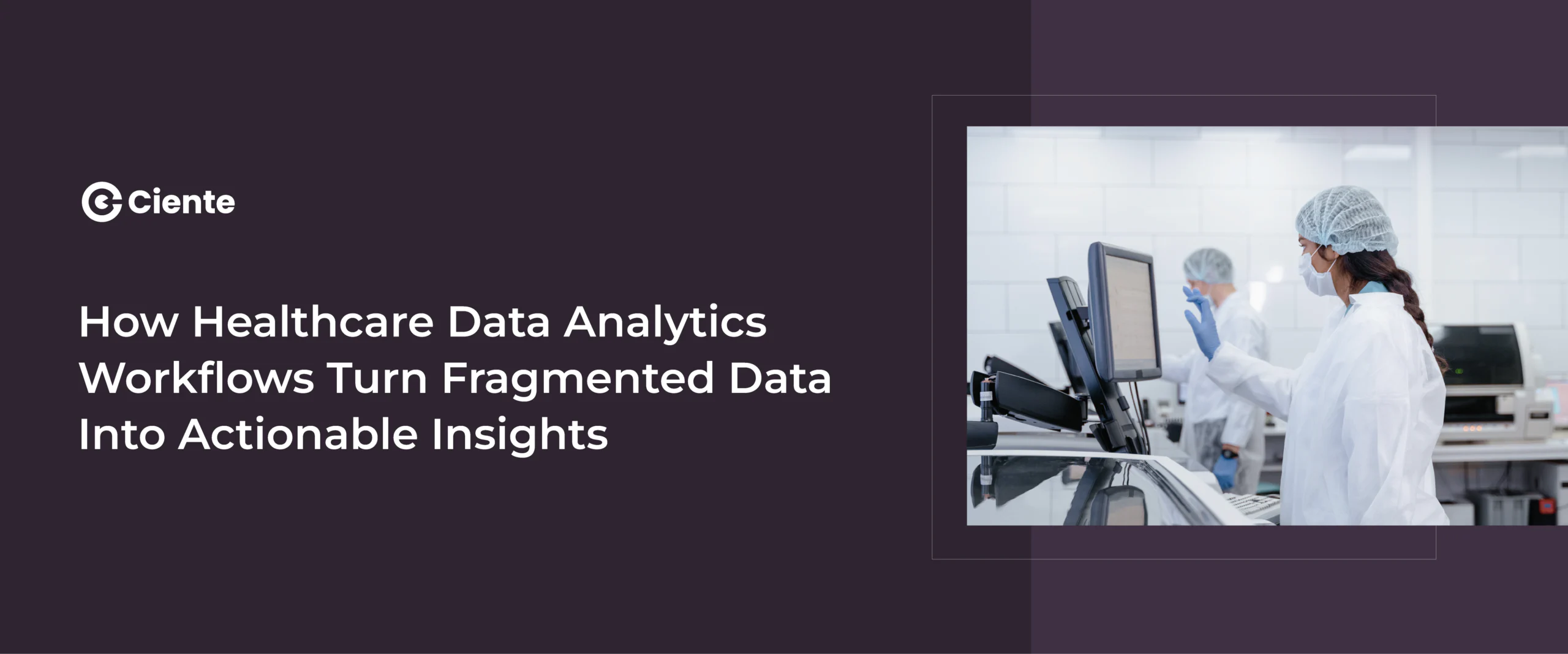 Healthcare Data Analytics Workflows