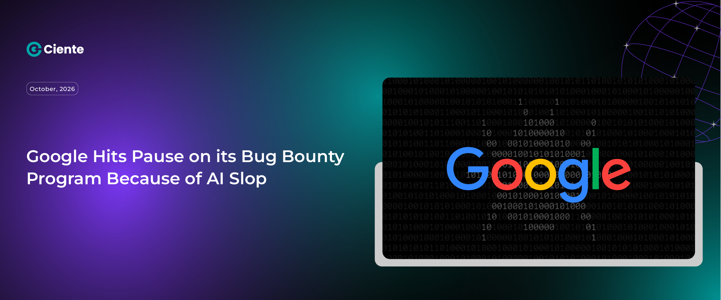 Google Hits Pause on its Bug Bounty Program Because of AI Slop Newsroom Google